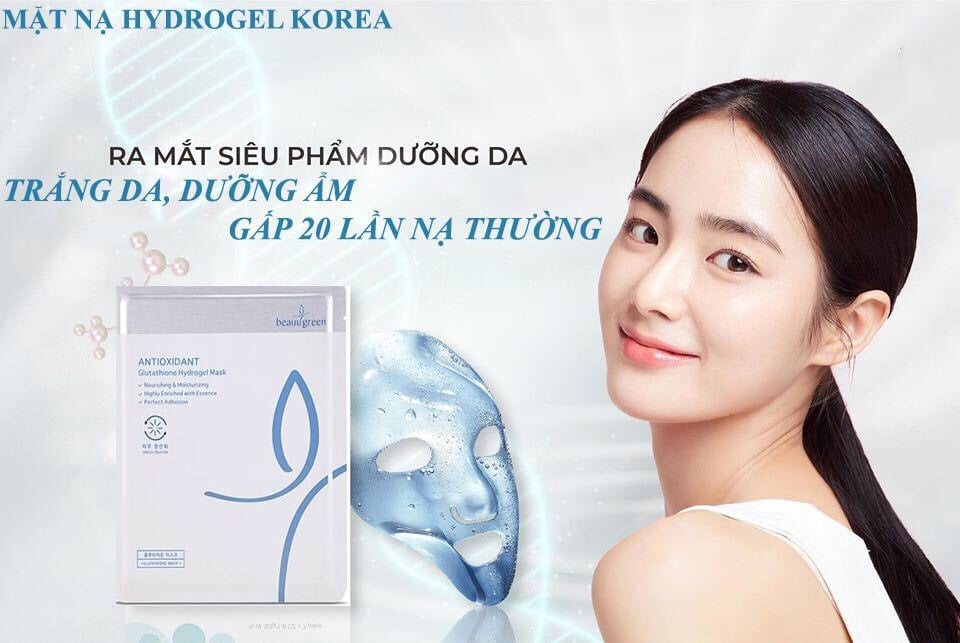 MẶT NẠ GLUTATHIONE HYDROGEL MASK