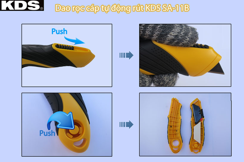 DAO RỌC CÁP TỰ ĐỘNG RÚT KDS SA-11B