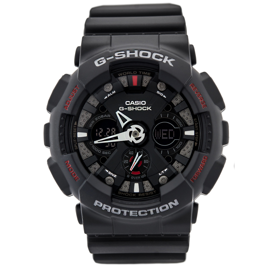 Đồng hồ nam dây nhựa Casio G-Shock chính hãng GA-120-1ADR