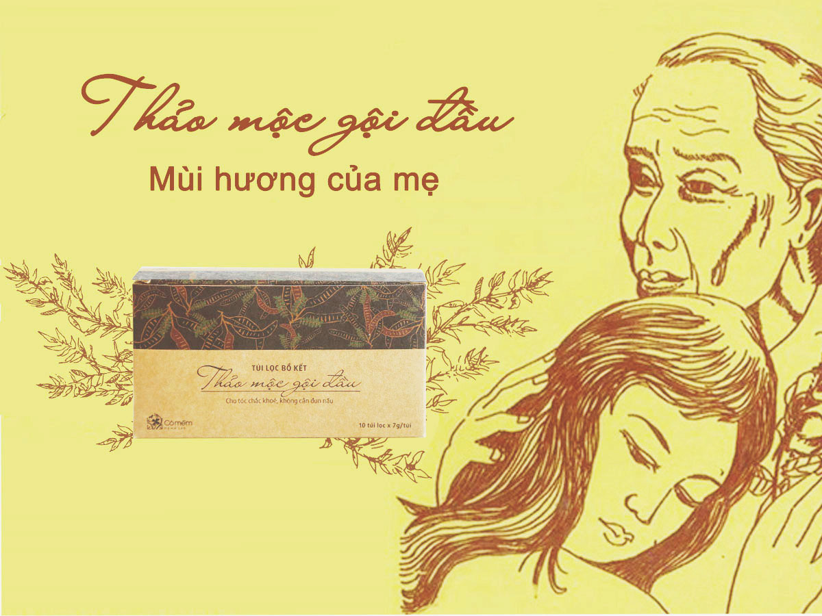 Thảo Mộc Gội Đầu Cỏ Mềm Từ Bồ Kết Hỗ Trợ Trị Rụng Tóc, Dầu Gội Giúp Mượt Tóc, Bóng Tóc Giúp Tóc Chắc Khỏe Từ Gốc An Toàn Từ Thiên Nhiên Dạng Túi Lọc