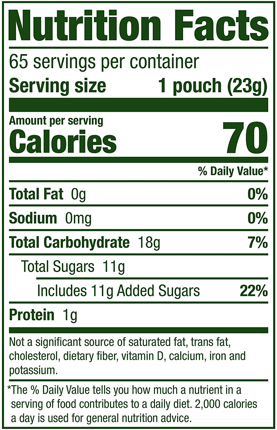 Kẹo dẻo trái cây không chất béo và gluten Black Forest Organic Gummy Bears 1.47Kg (Hộp 65 gói) - Nhập khẩu Mỹ