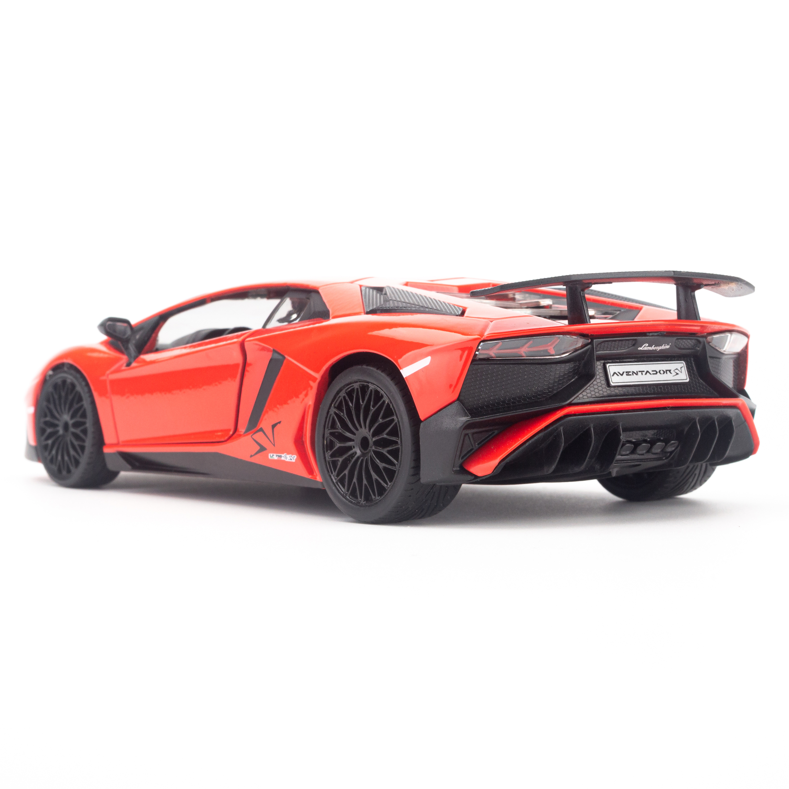 Mô hình xe LAMBORGHINI AVENTADOR LP750-4 SV RED 1:24 BBURAGO - MH18-21079