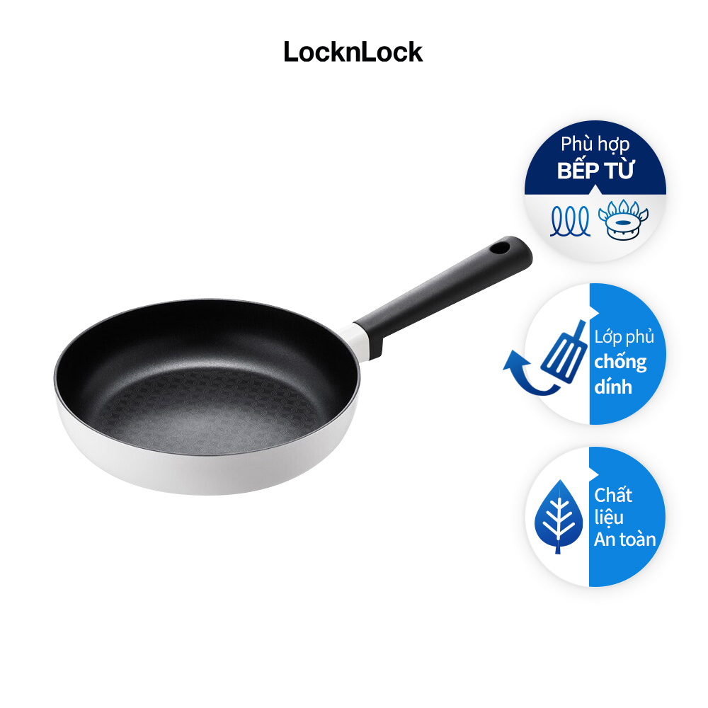 Chảo Decor Lock&Lock LDE1243IH  - Màu Kem