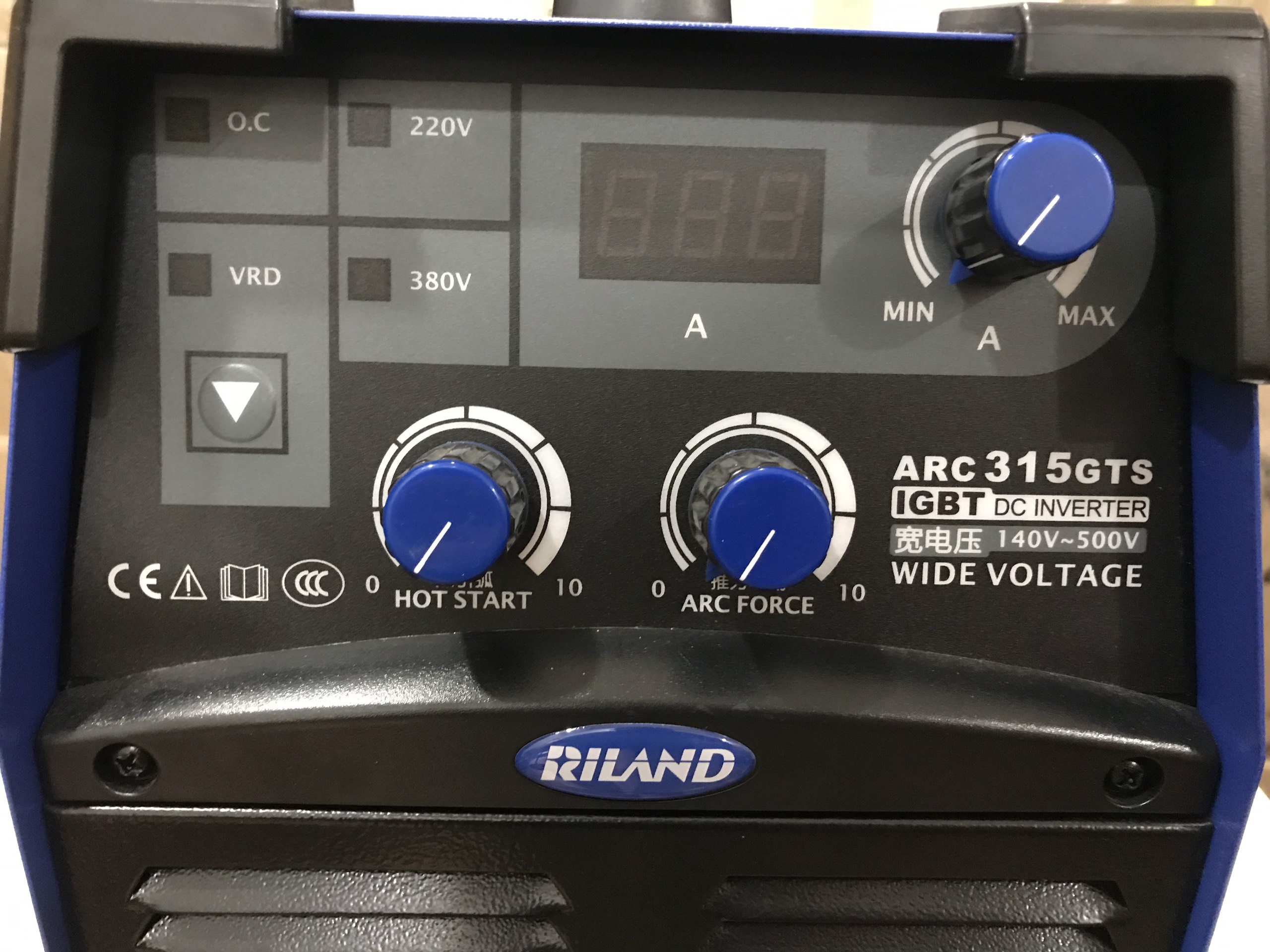 Máy hàn que RILAND ARC 315GTS Inverter