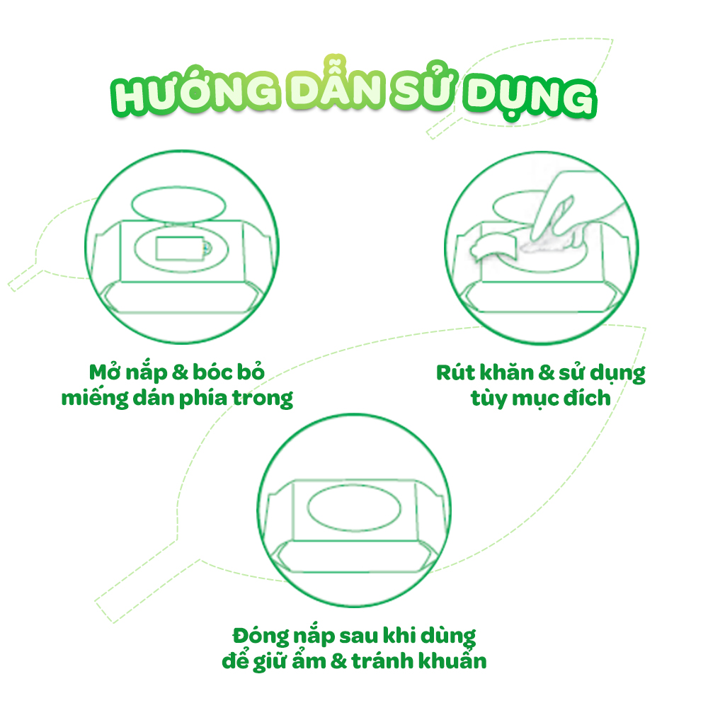 Combo 2 Gói Khăn giấy ướt cho trẻ sơ sinh Huggies không mùi, gói 64 tờ