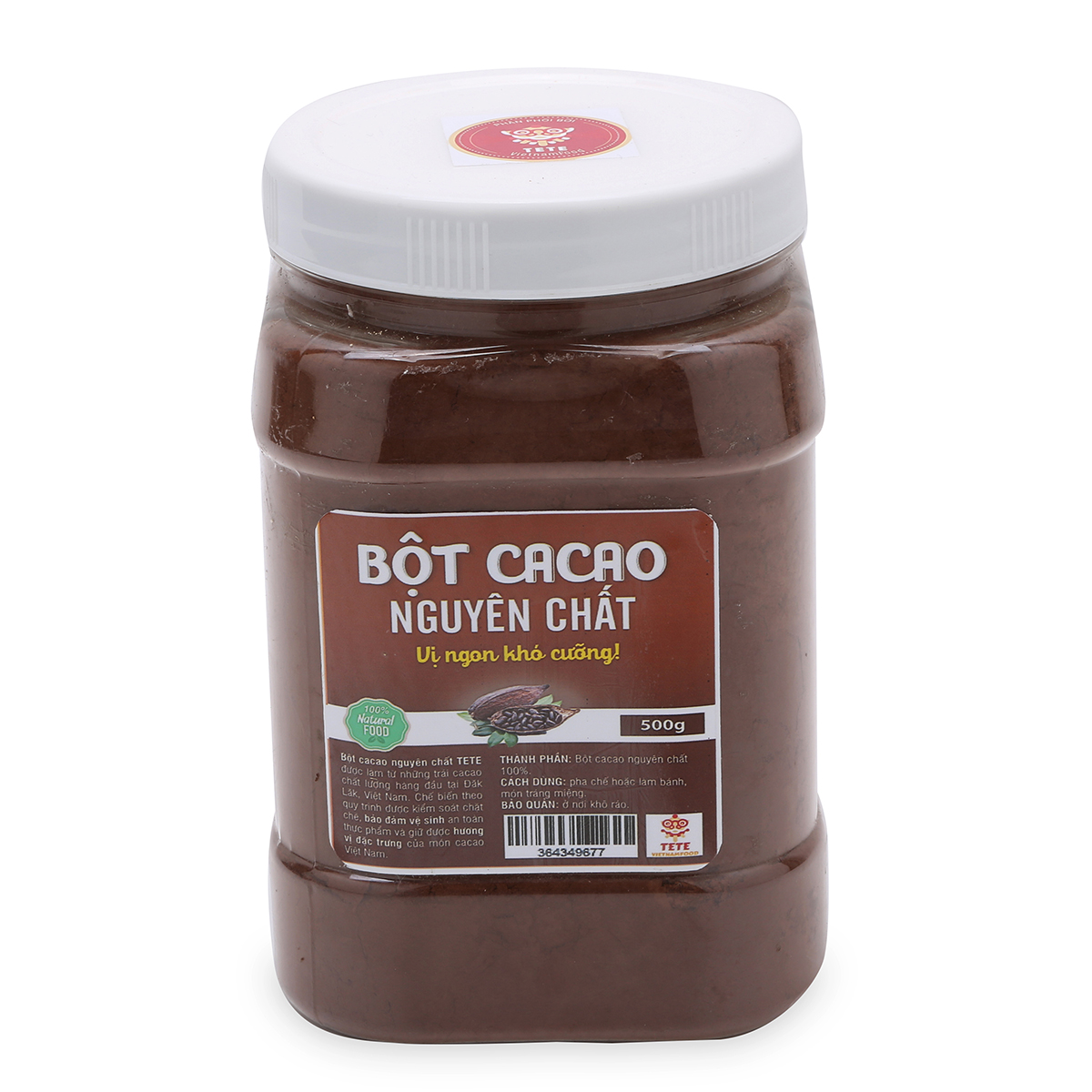 Bột CaCao TeTe Giúp Giảm Cân 500gram