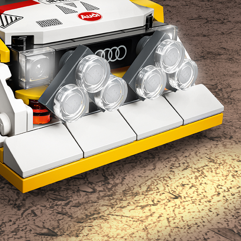 Mô Hình Lắp Ráp LEGO SPEED CHAMPIONS Siêu Xe 1985 Audi Sport Quattro S1 76897 (250 Chi Tiết)