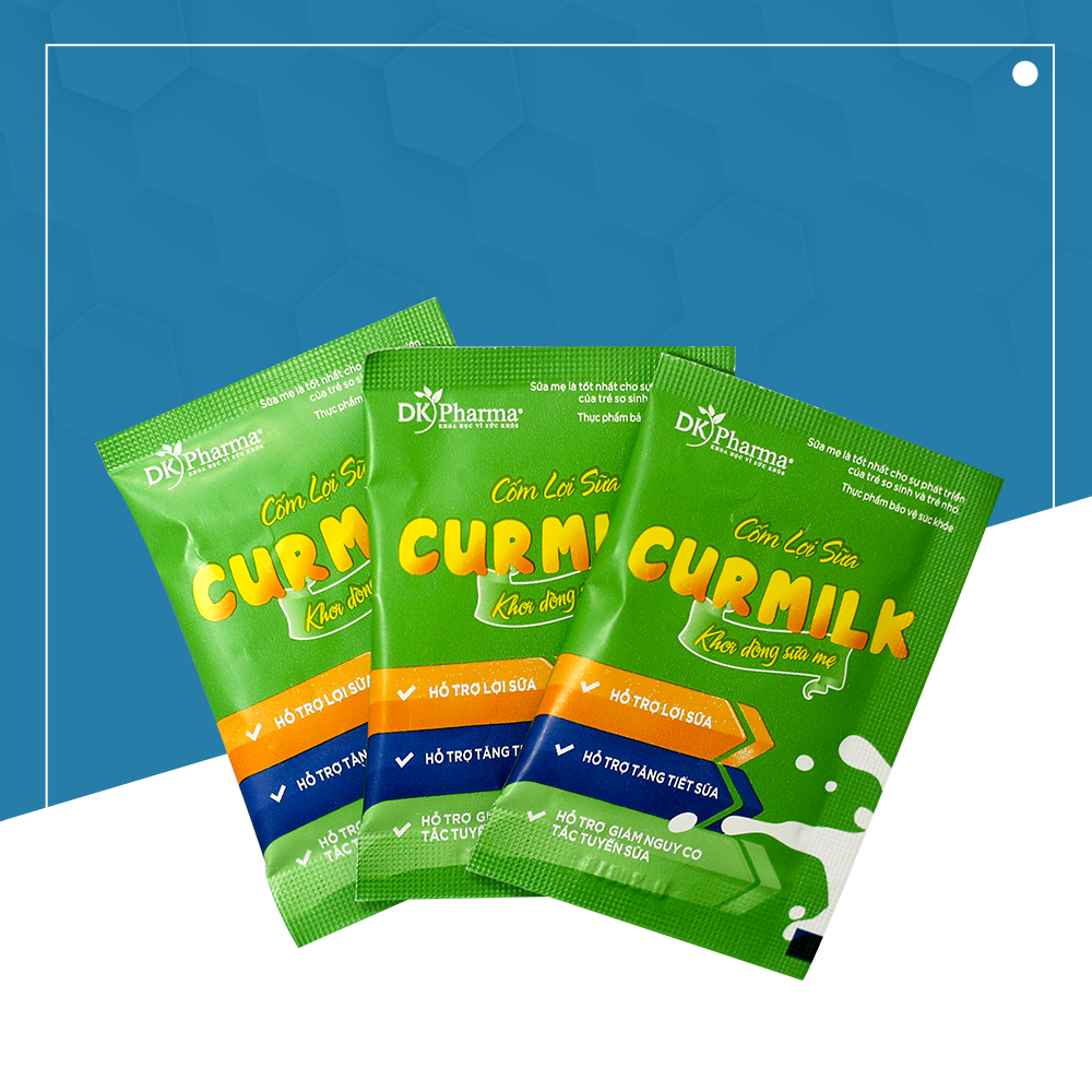 Cốm lợi sữa Curmilk - DK Pharma