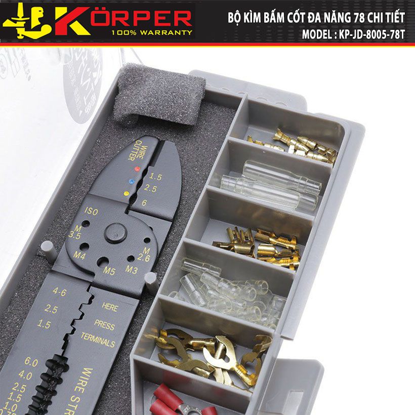 Kìm Bấm Cốt Korper KP-JD-8005-78T