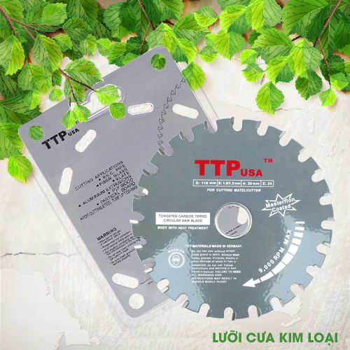 Lưỡi cưa kim loại 110mm 24T TTPusa