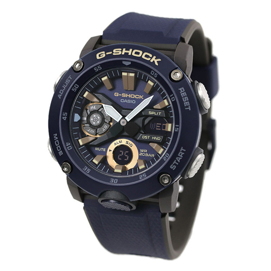 Đồng hồ nam dây nhựa Casio G-Shock chính hãng GA-2000-2ADR