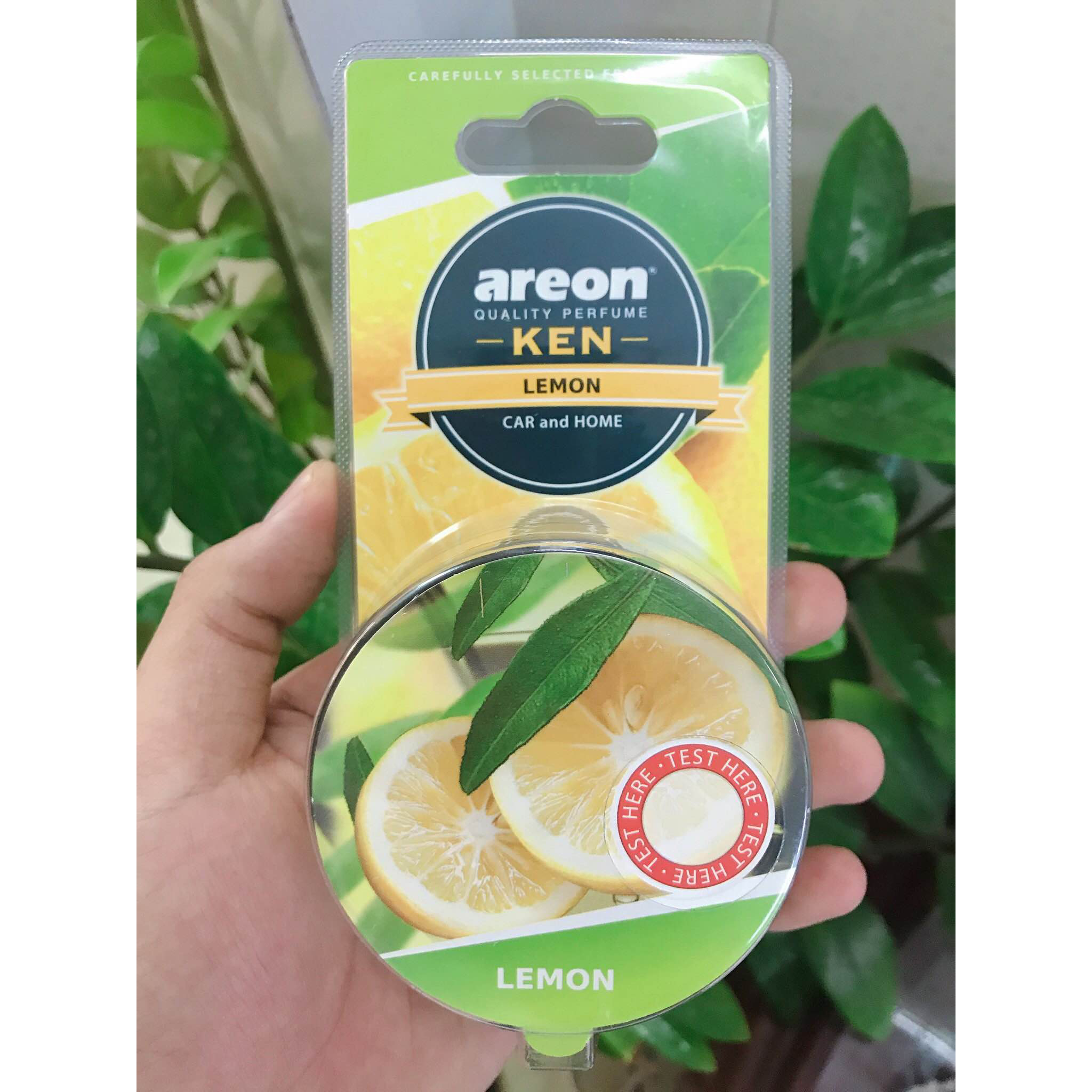 Sáp thơm ô tô Areon hương Chanh – Tươi Mát, Sảng Khoái, Bậc Thầy Say Xe – Chính hãng Bulgaria – Lemon