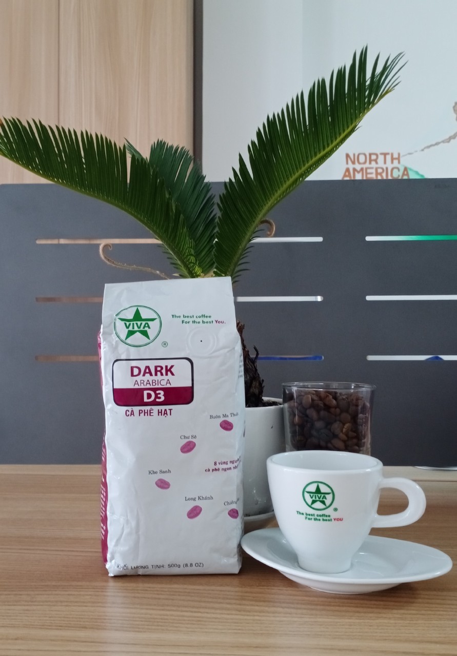 Cà phê Arabica VIVA Dark 500g