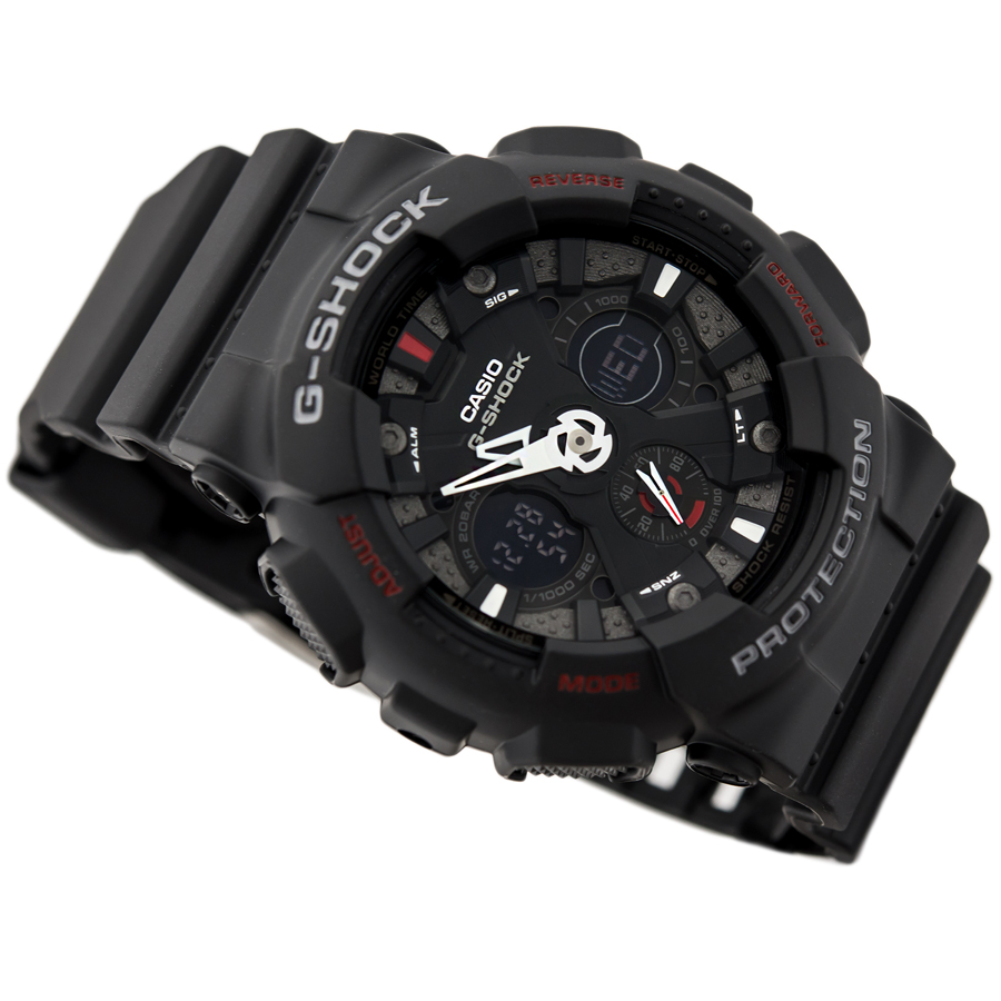 Đồng hồ nam dây nhựa Casio G-Shock chính hãng GA-120-1ADR