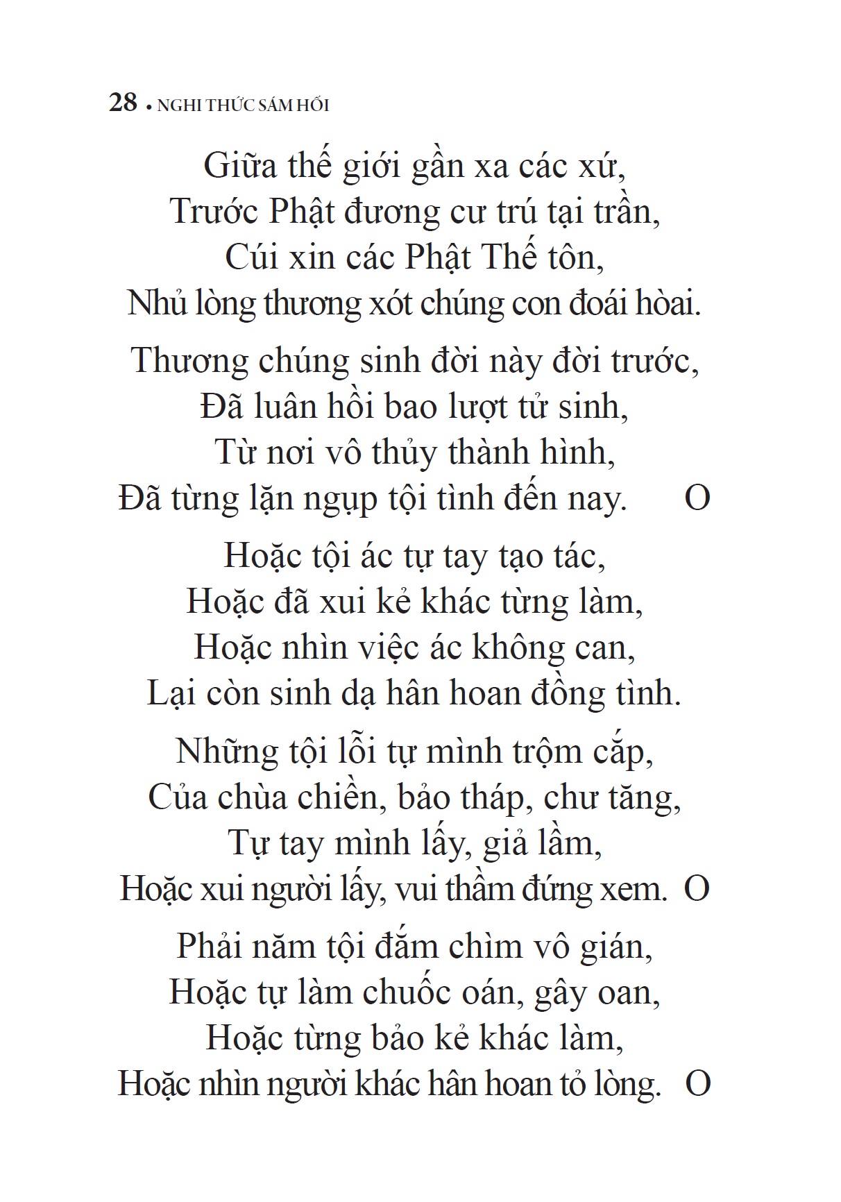 Nghi thức Sám Hối Sáu Căn và Hồng Danh (Tái bản)