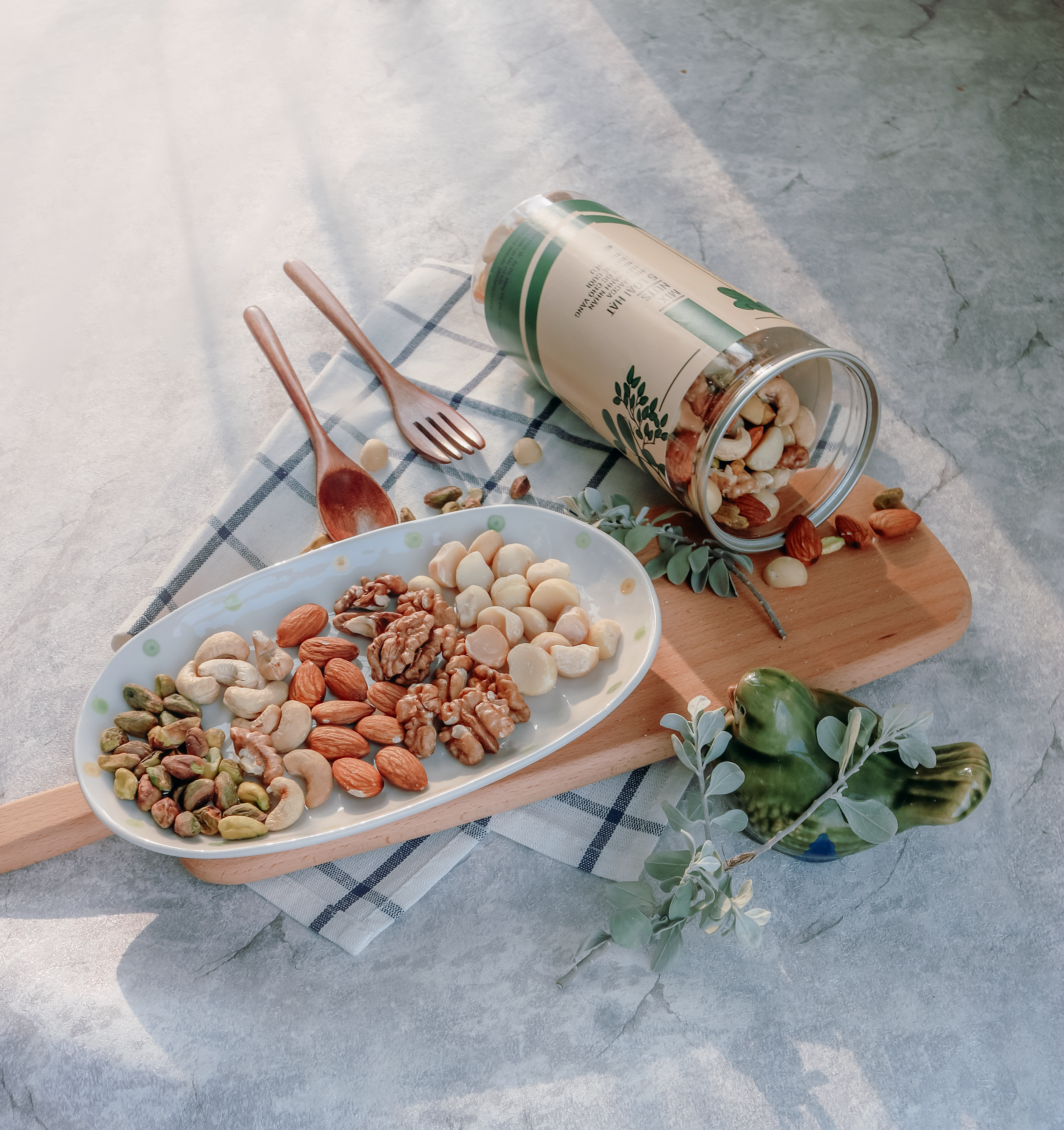 Hạt Mix Nuts 5 Loại hạt nhập khẩu DK Harvest