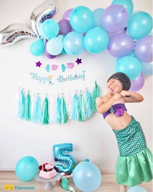 SET BÓNG NÀNG TIÊN CÁ - DIY MERMAID