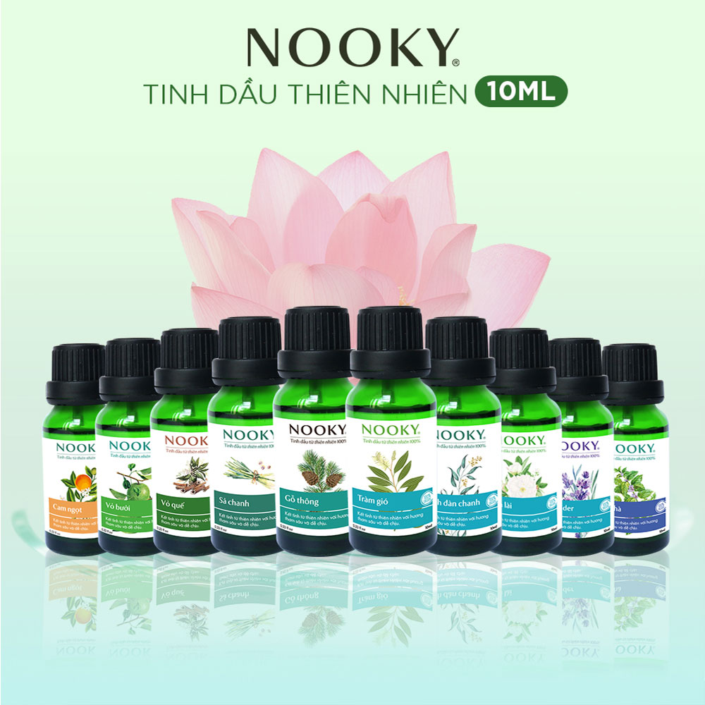 [10ml] Tinh dầu Sả Chanh NOOKY 100% Thiên Nhiên - TORO FARM