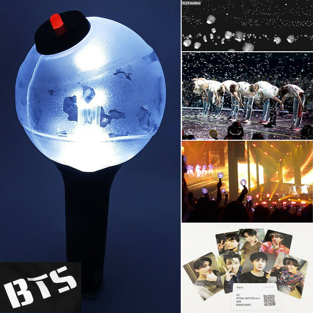 Bomb BTS ver 3 lightstick unoff kèm pin tặng thẻ VCone