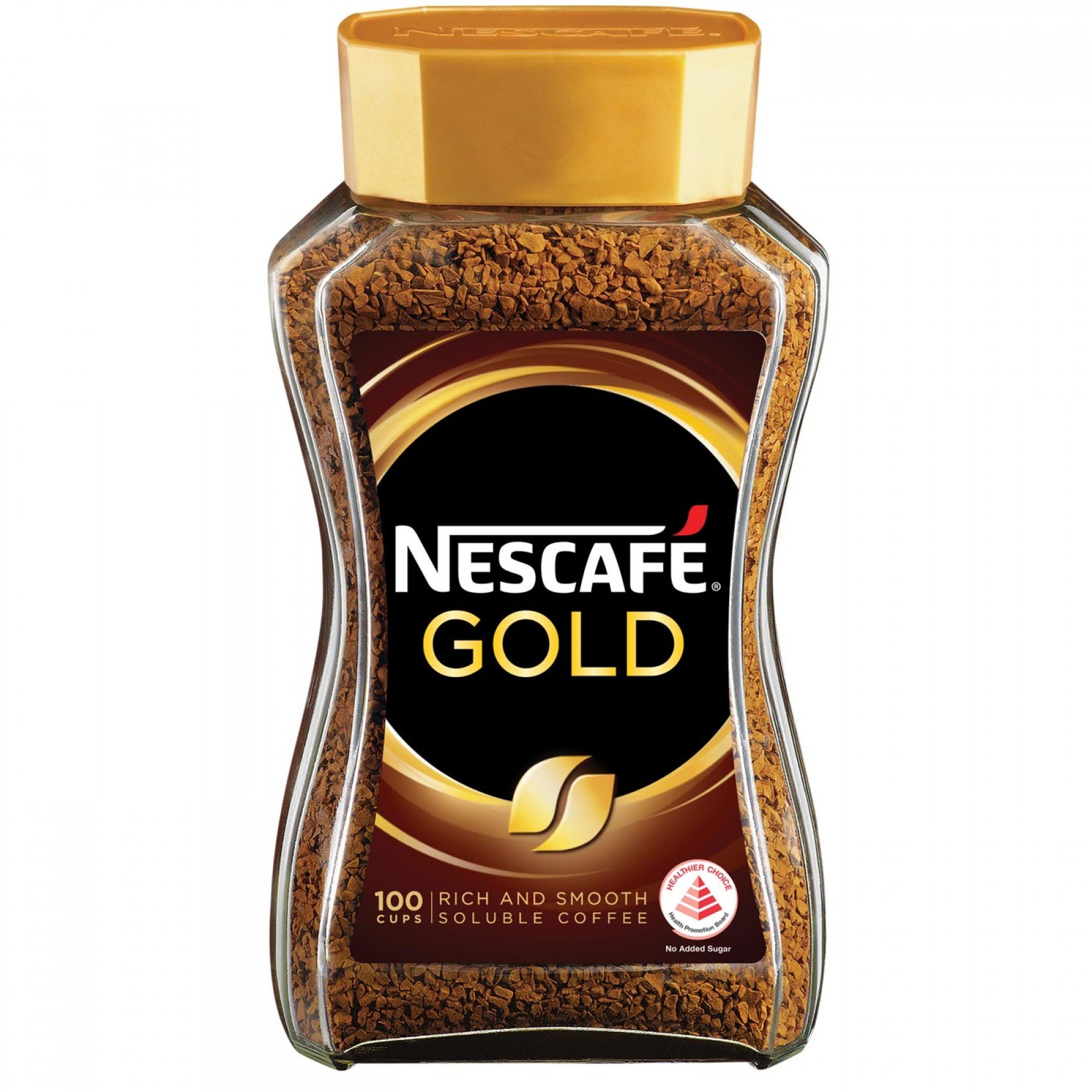 Cà phê Arabica nguyên chất hòa tan Nescafé Gold Blend 200gr - Nhập khẩu Hàn Quốc