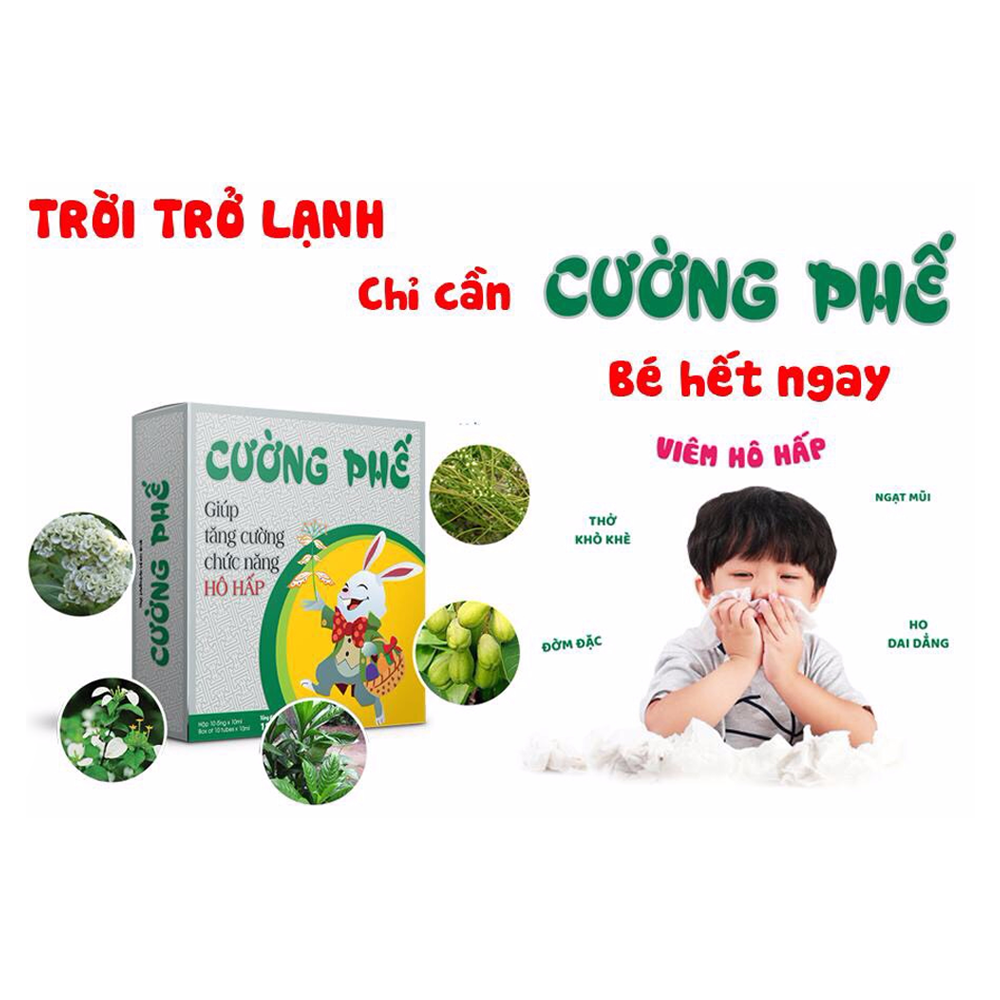 Cường Phế - Cao lỏng hỗ trợ trị Ho, Viêm phế quản 100% thảo dược tự nhiên,An toàn - Hiệu quả nhanh nhất - Được chuyên gia khuyên dùng