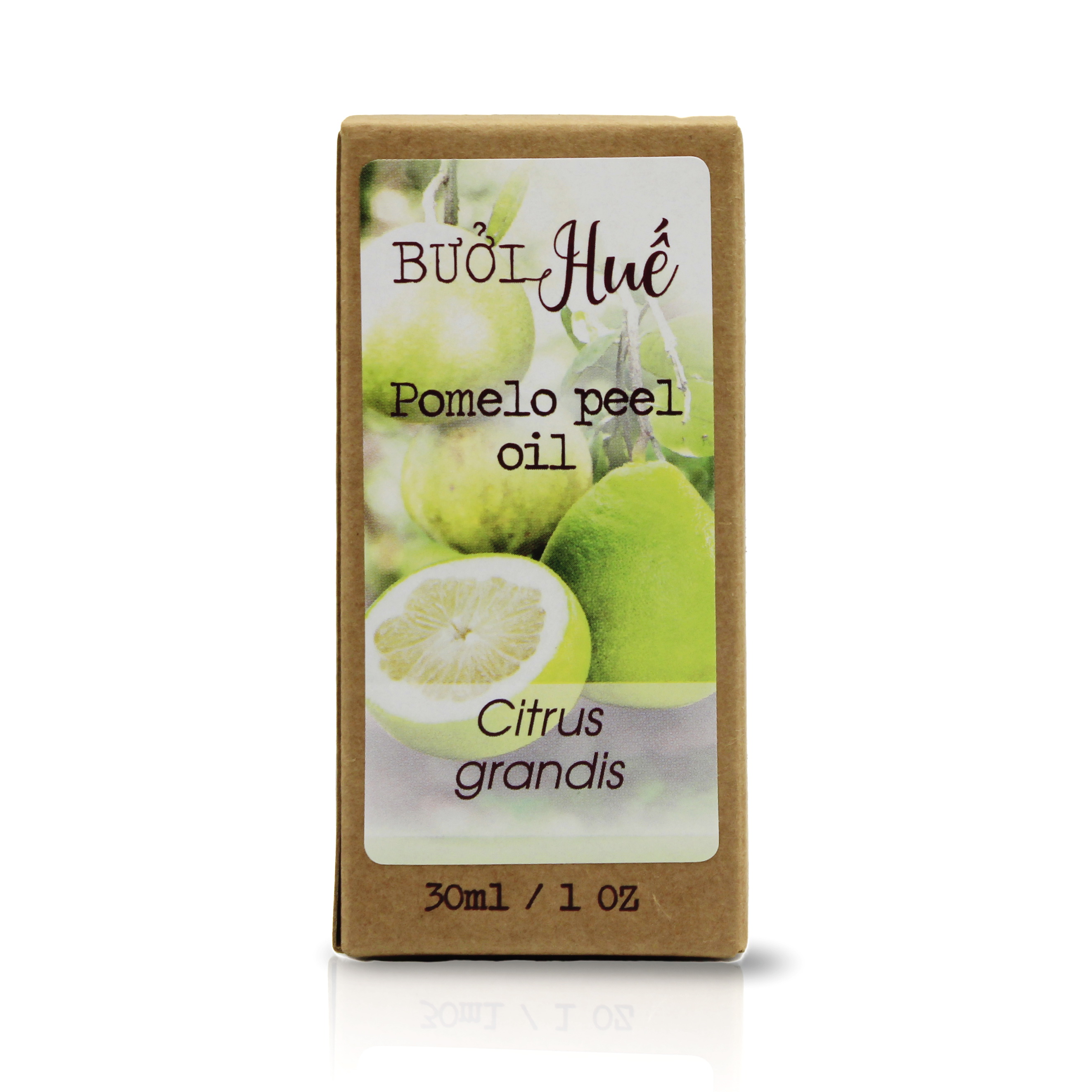 Tinh dầu Bưởi Huế thương hiệu Làng Hạ 30ml (Pomelo Peel oil): Giúp chăm sóc tóc, giảm rụng tóc