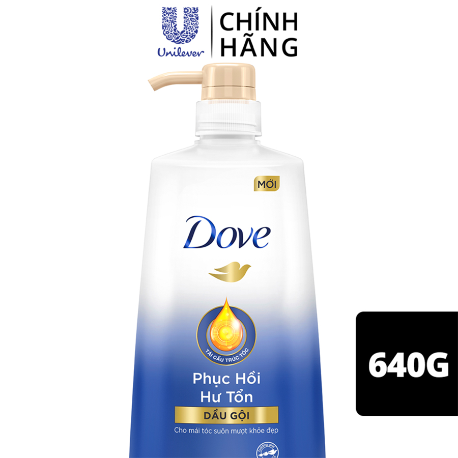 Dầu Gội Dove Phục Hồi Hư Tổn