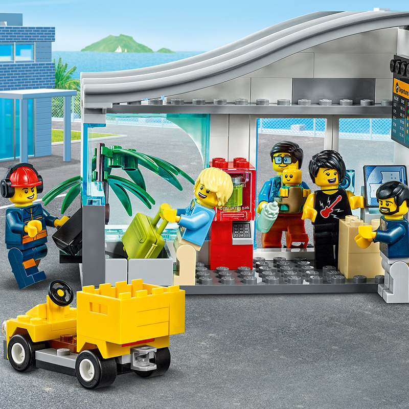 Đồ chơi lắp ráp mô hình LEGO CITY Máy bay chuyên chở hành khách 60262