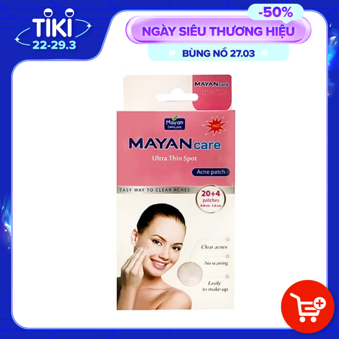 Miếng Dán Giảm Mụn Mayancare 20 Miếng (0.8cm)