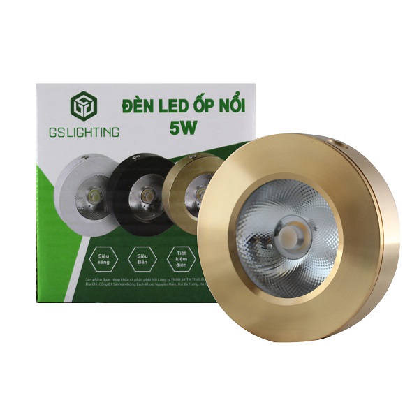 Đèn LED Ốp Nổi Công Suất 5W GS Lighting, Đèn Trang Trí Tủ Rượu, Tủ Bếp, Tủ Quần Áo