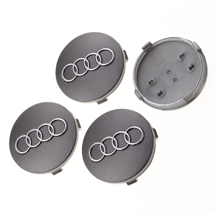 Logo chụp mâm bánh xe ô tô Audi AUD60