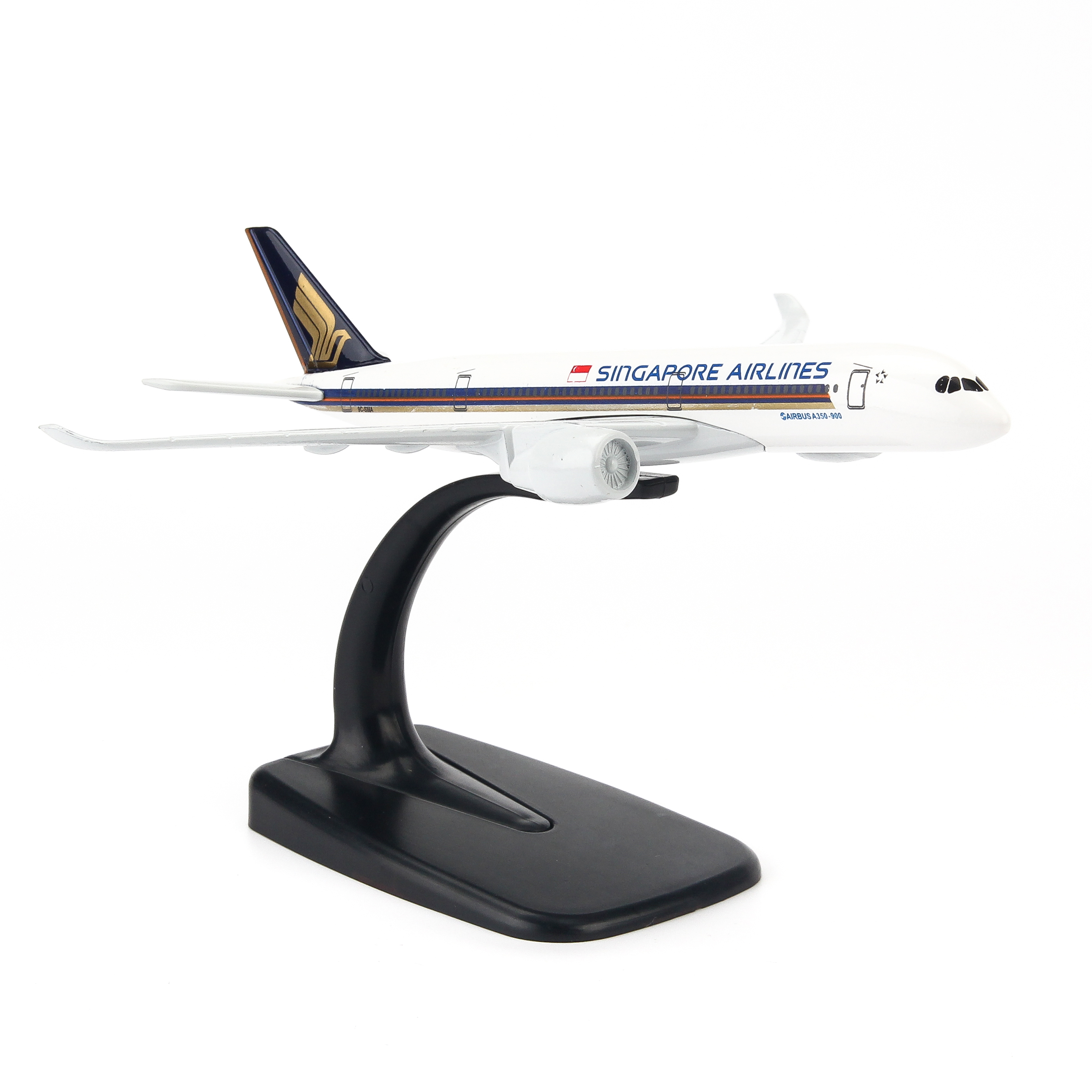 MÔ HÌNH MÁY BAY A350 SINGAPORE AIRWAYS EVERFLY 16CM