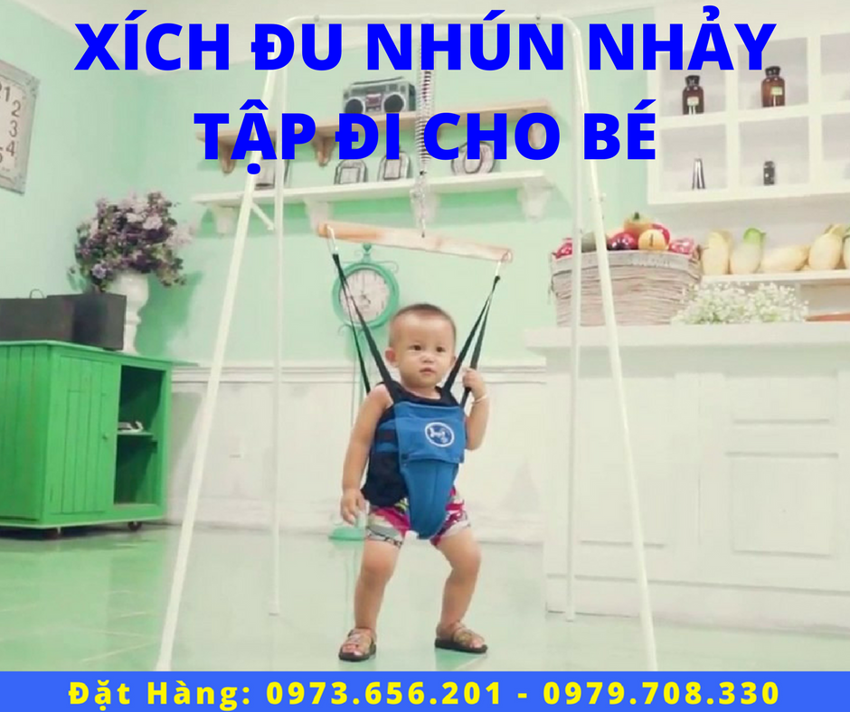 Xích Đu Nhún Nhảy KG101 - Khung Trắng