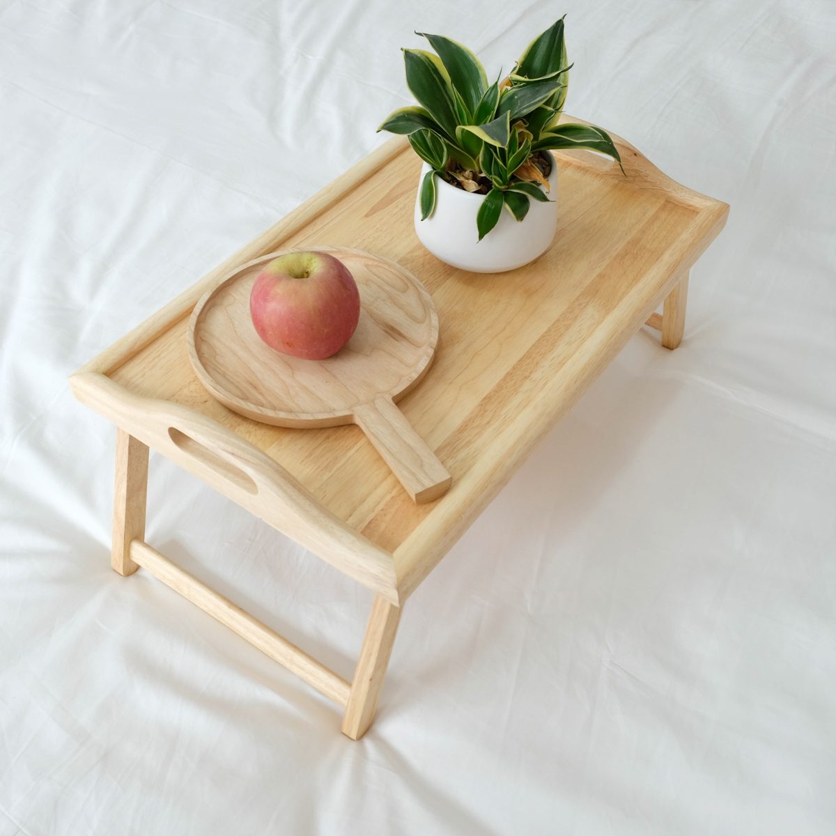 Bàn Ăn Mini Gỗ BEYOURs Bed Tray Chân Gập Đa Năng Nội Thất Phòng Khách, Phòng Ngủ