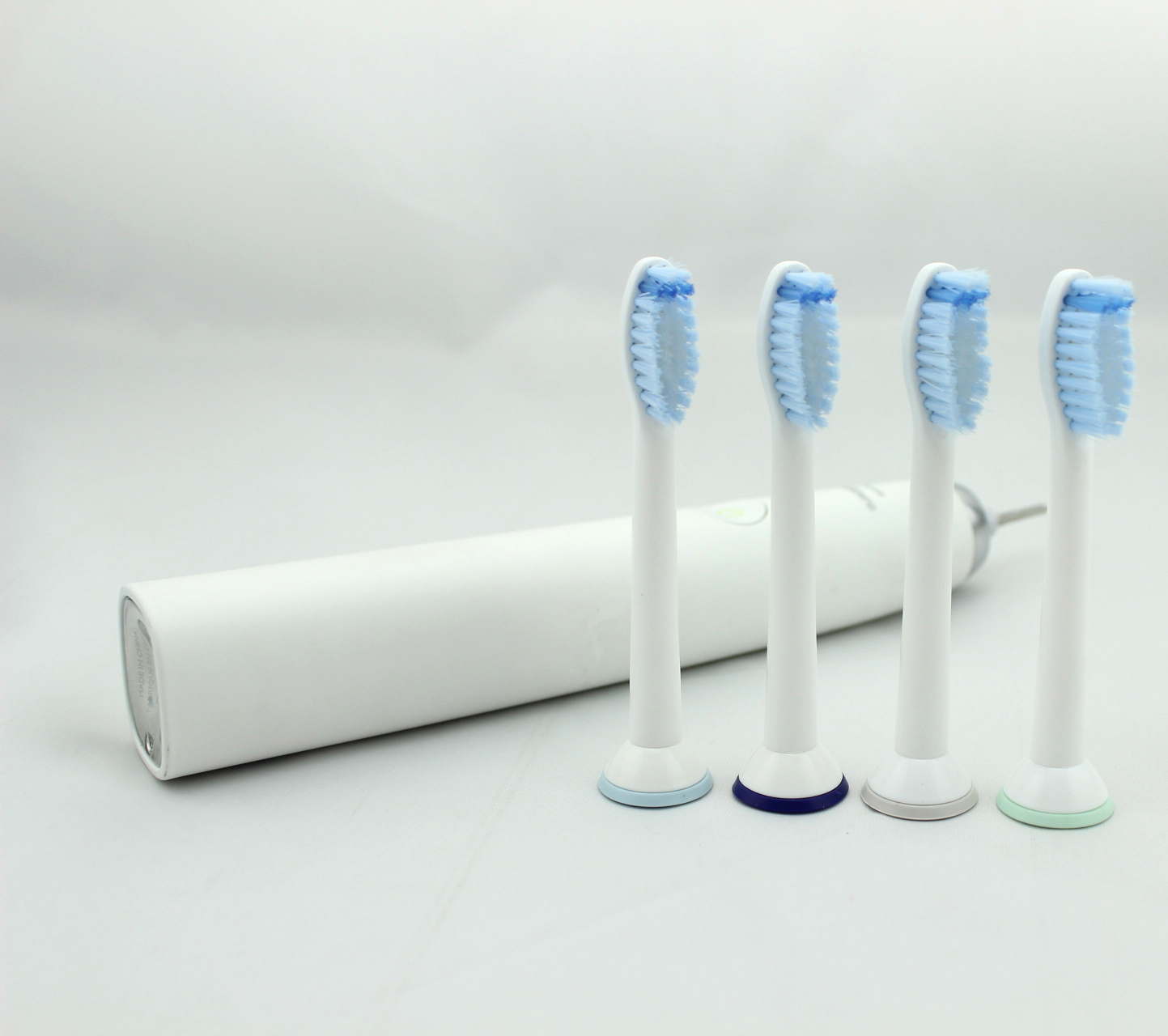 Bộ 4 đầu bàn chải đánh răng điện HX-6054A cho máy Philips Sonicare cho răng nhạy cảm HX3, HX6, HX7, HX8, HX9, R, FlexCare +, FlexCare, HealthyWhite, HydroClean, EasyClean, DiamondClean-Cho răng nhạy cảm