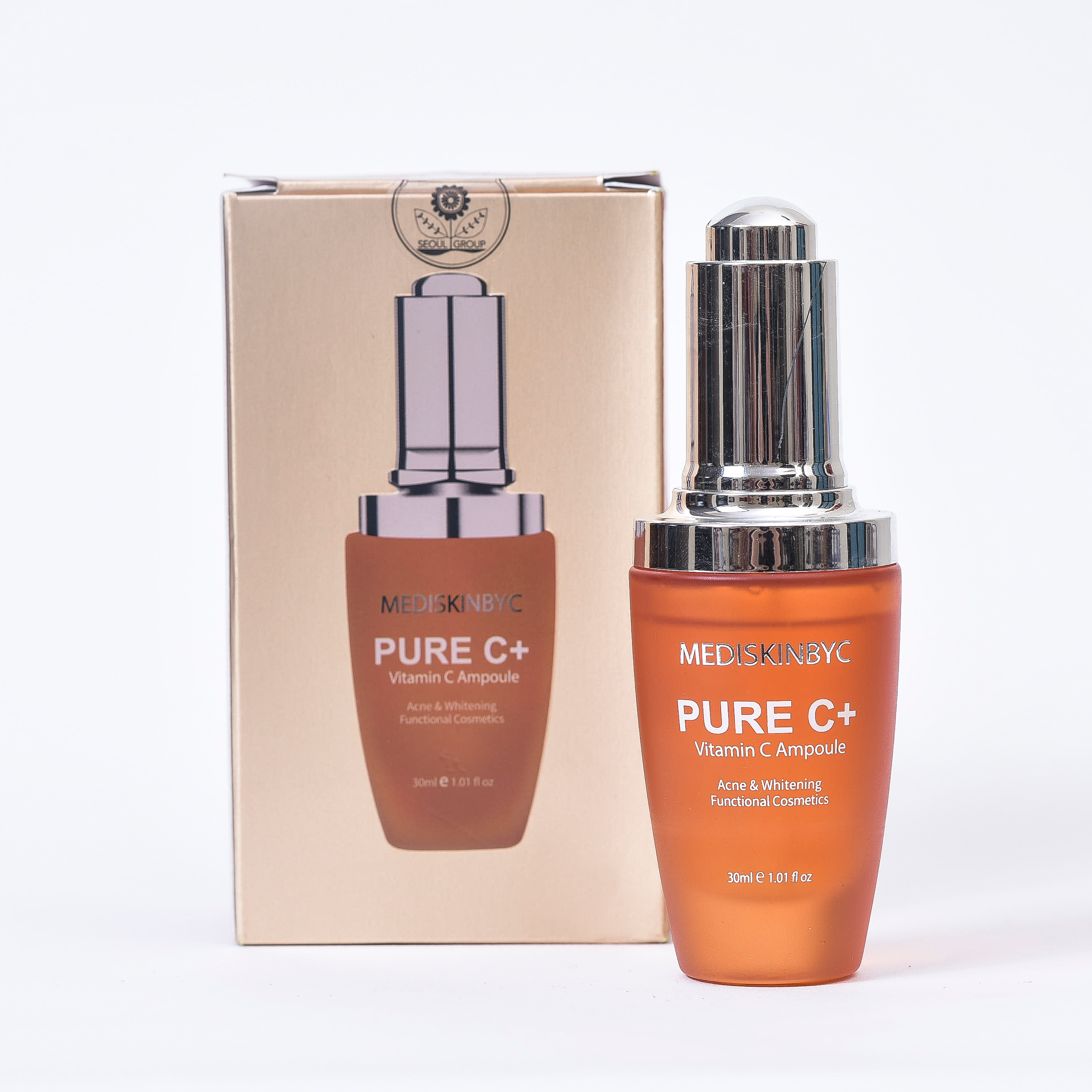 Tinh Chất Dưỡng Trắng Da MEDISKINBYC Pure C+ Vitamin C Ampoule