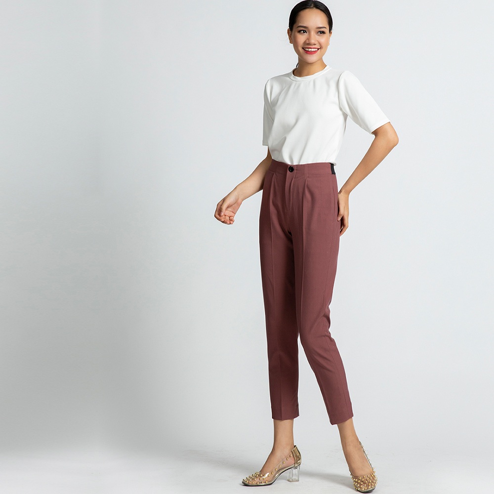 Quần Baggy Quần Dài Quần Tây Thời Trang Thiết Kế Hity PAN040 Lưng Thun