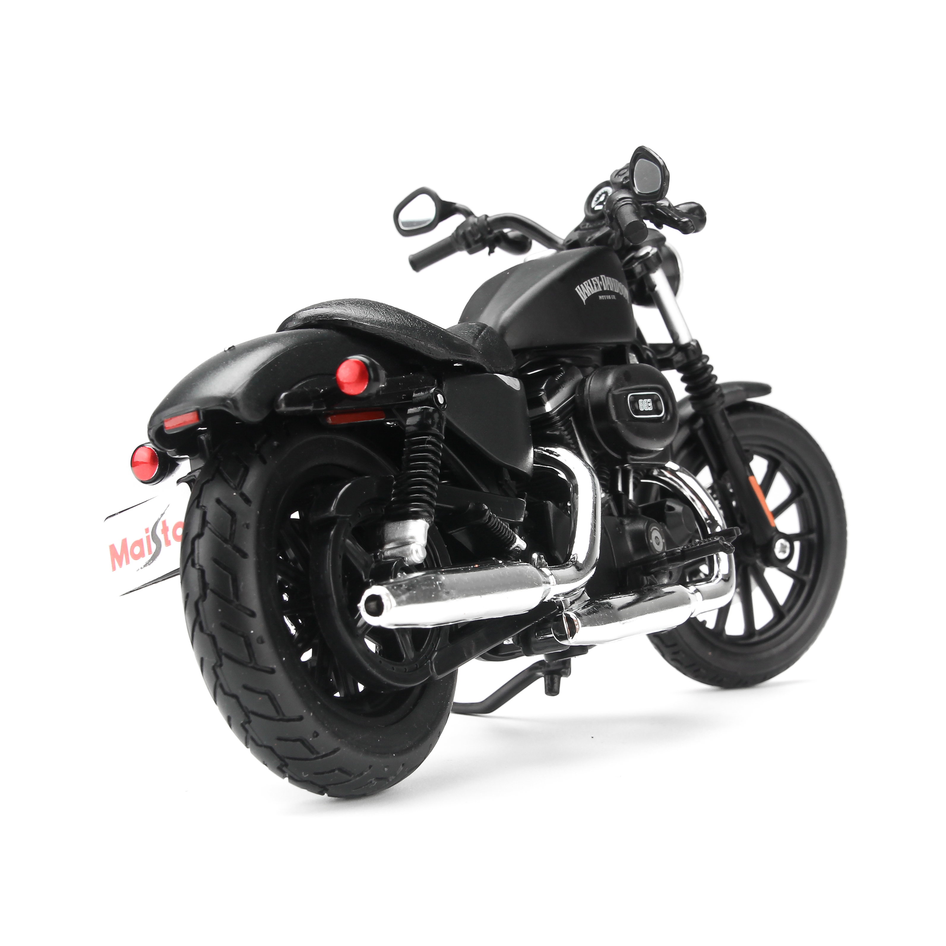 Mô Hình Xe Harley Davidson 13 Sportster Iron 883 Flat Black 1:12 Maisto MH-32326