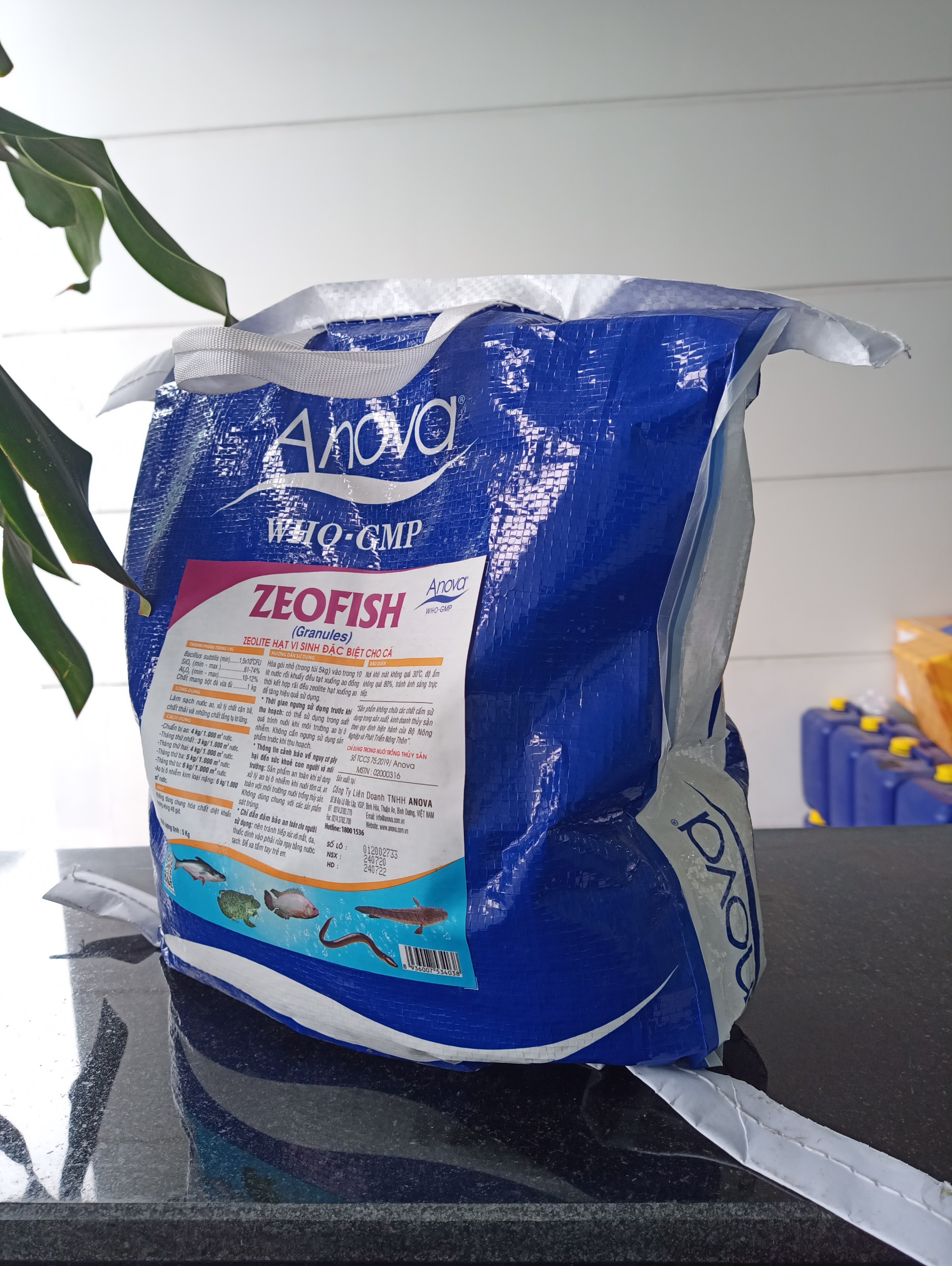 Zeolite Hạt Vi Sinh Đặc Biệt Chuyên Dùng Cho Thủy Sản