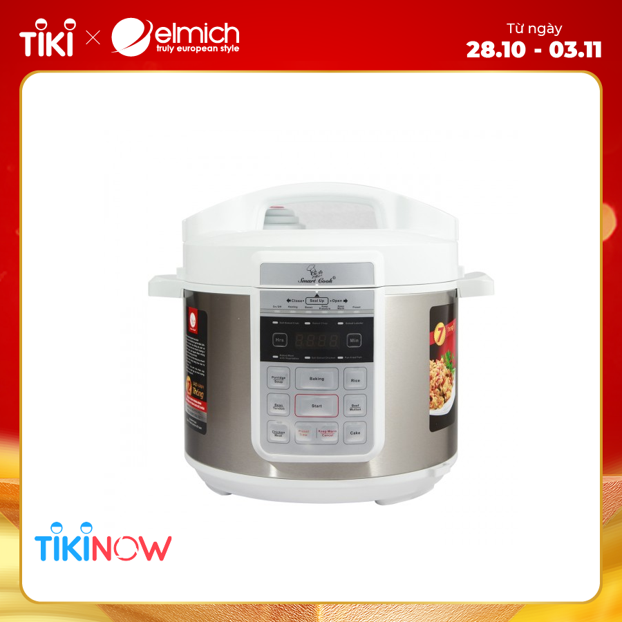 Nồi Áp Suất Điện Tử Smartcook 6990 - 4026990  - Hàng chính hãng