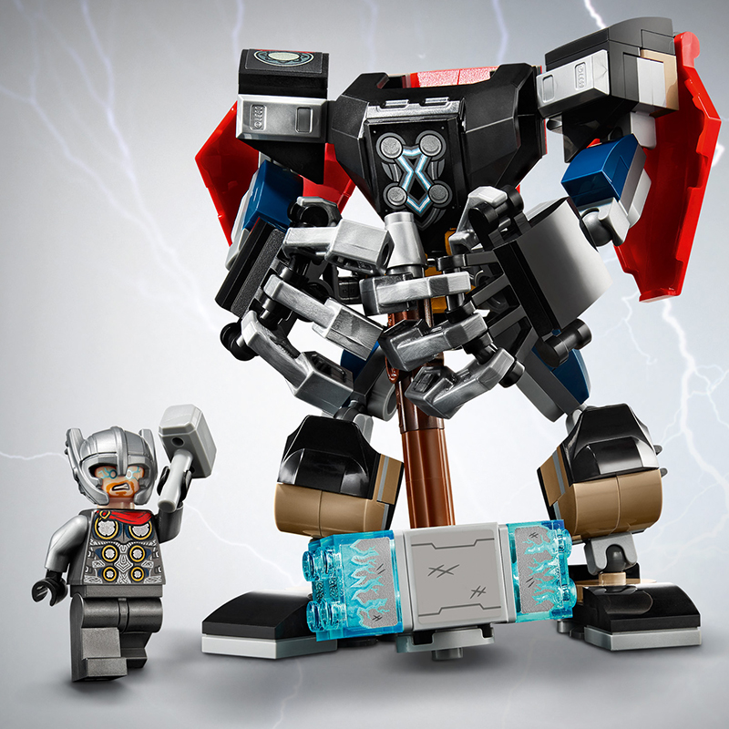 Đồ chơi LEGO SUPERHEROES Chiến Giáp Thần Sấm Thor 76169