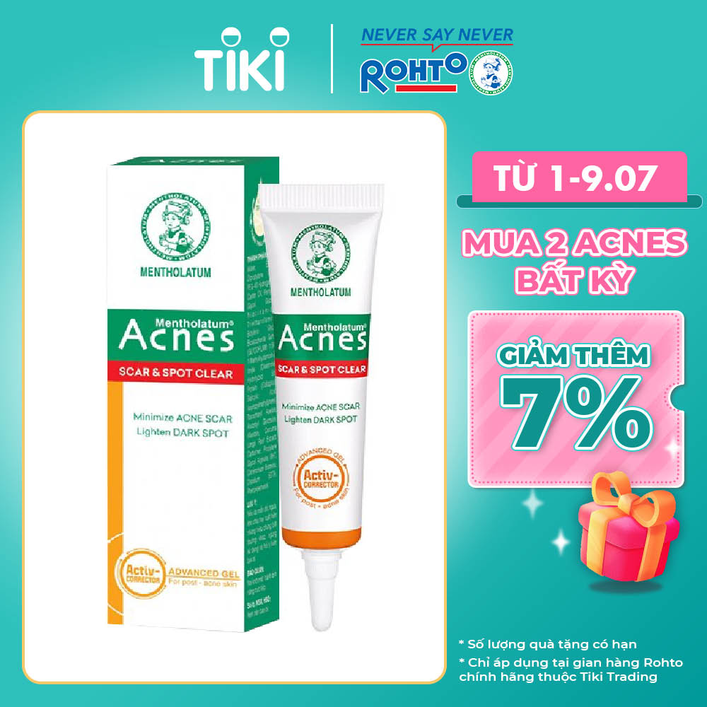 Gel chuyên biệt sáng thâm mờ sẹo Acnes Scar and Spot Clear 10g