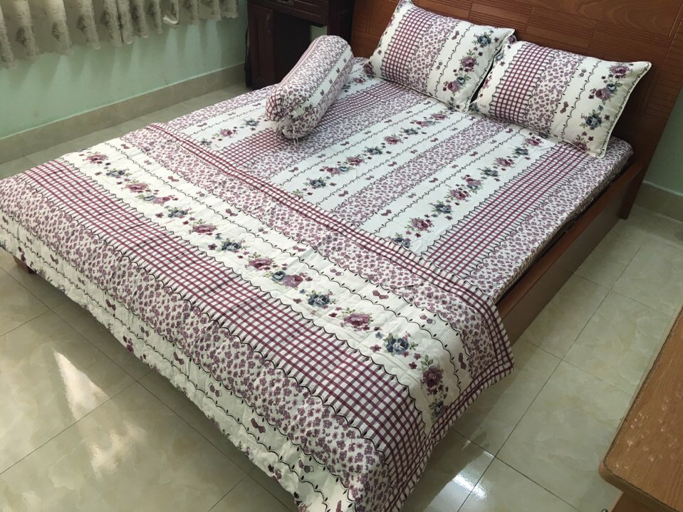 Mền chần gòn Cotton Cao cấp (1m8 x 2m)