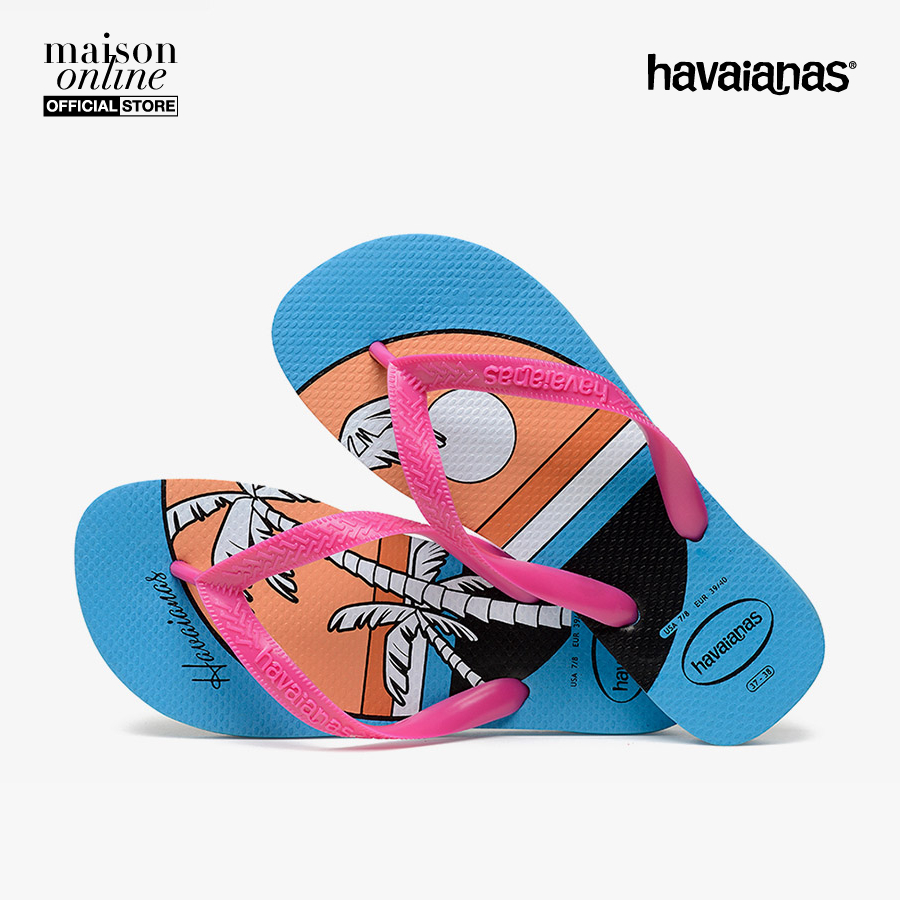 HAVAIANAS - Dép nữ Chinelo Feminino Top Vibes 4144520-0212