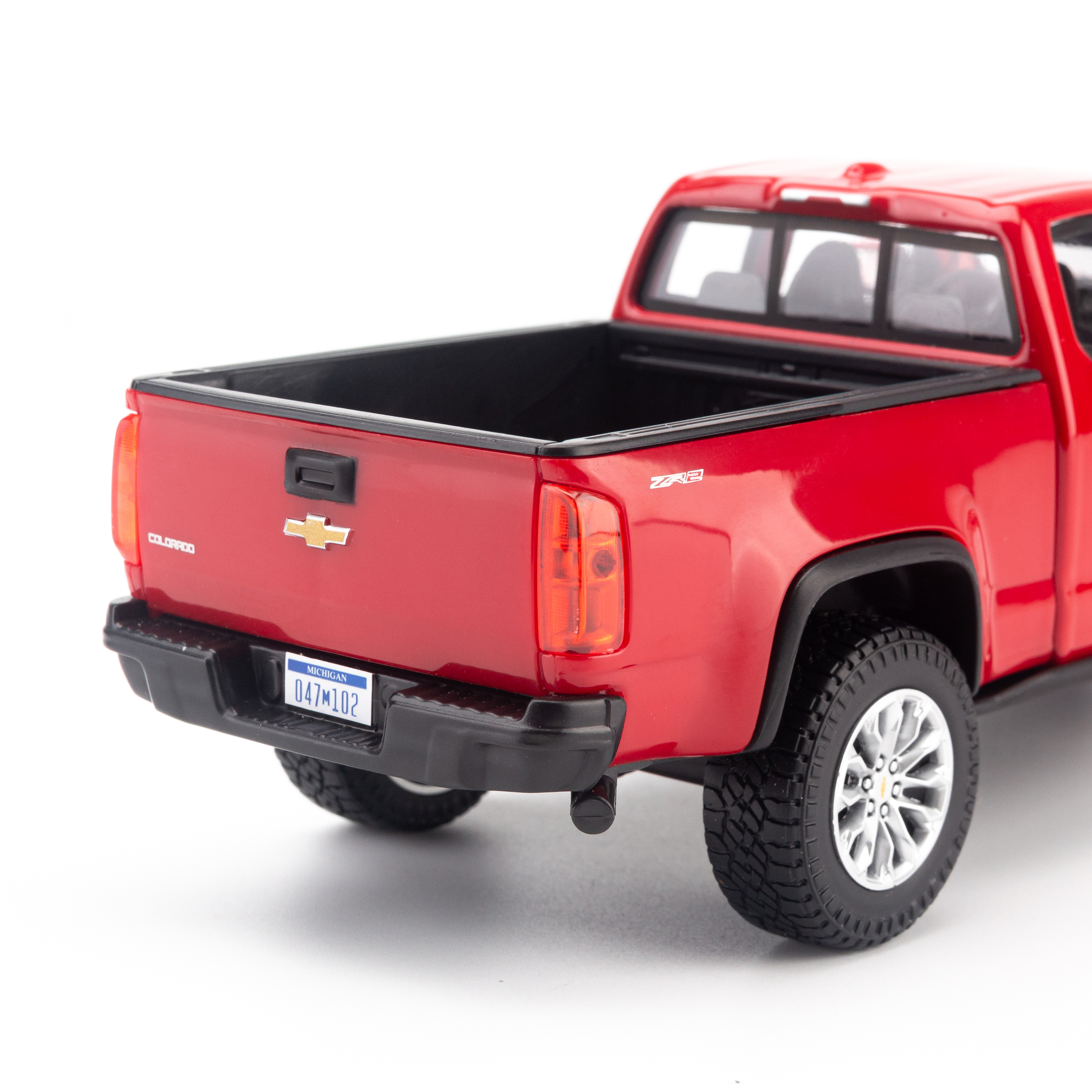 Mô Hình Xe Chevrolet Colorado ZR2 Red 1:24 Maisto MH-31517