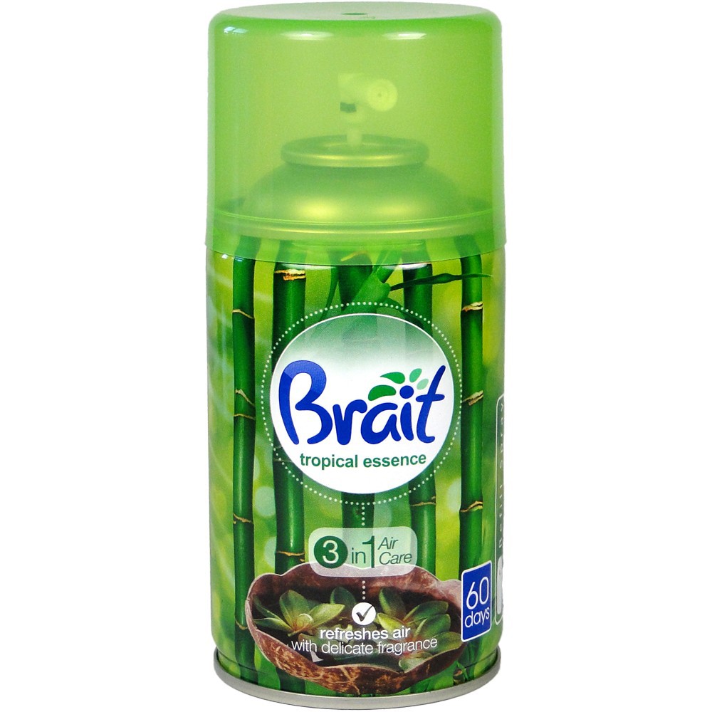 Bình xịt tinh dầu thiên nhiên Brait Tropical Essence 250ml QT005189 - hương tre tươi