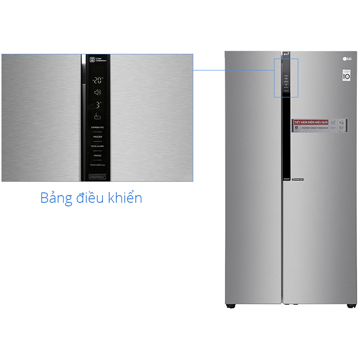 Tủ lạnh LG Inverter 613 lít GR-B247JDS