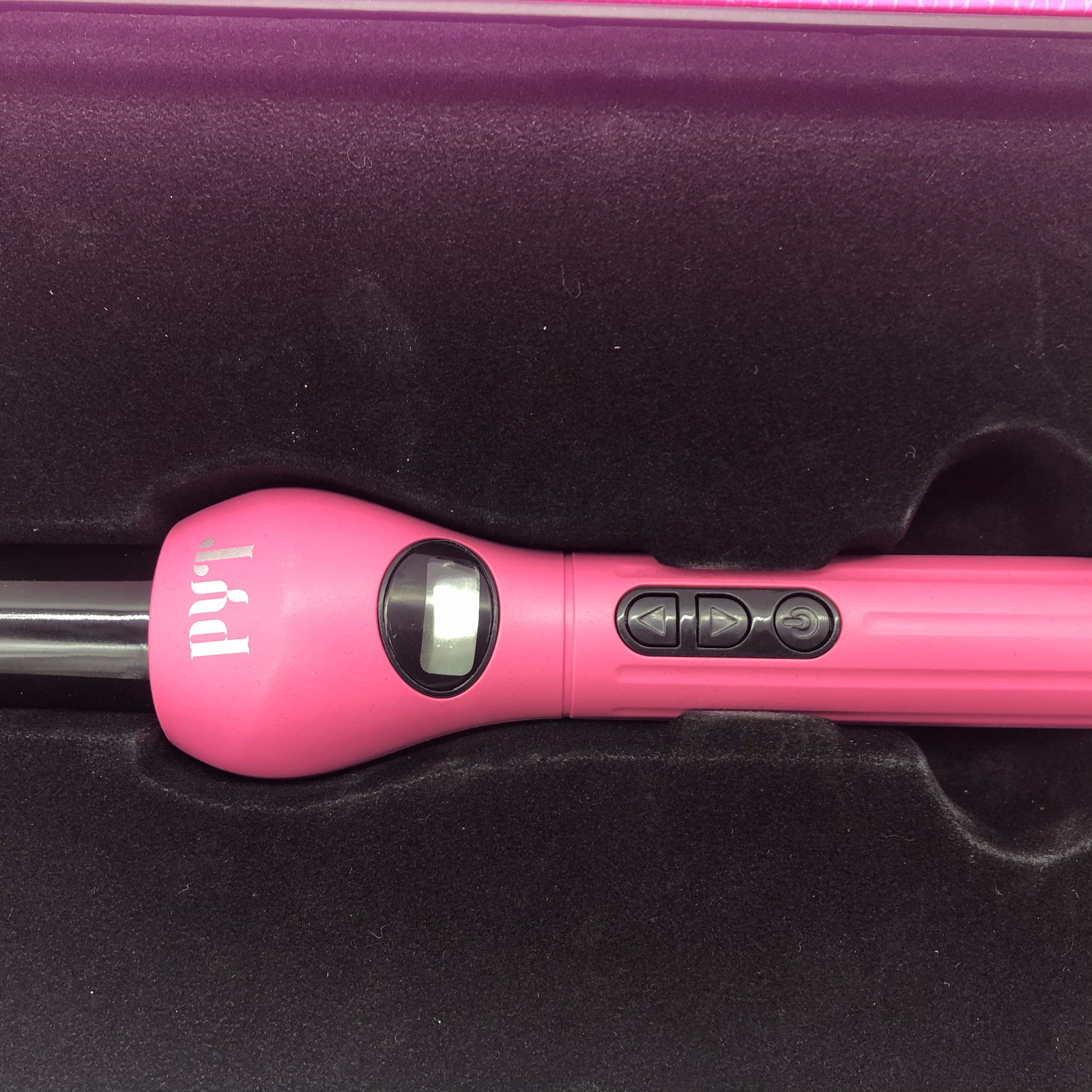 Máy Uốn Kỹ Thuật Số PYT Digital Curling Wand 25/18mm - Màu Hồng