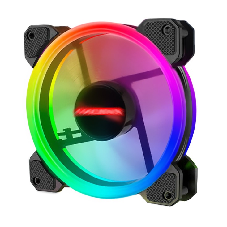 Bộ 6 Quạt + Khiển Coolmoon RGB V2 - Hàng nhập khẩu