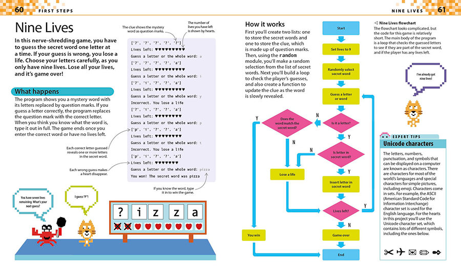 Computer Coding Python Projects for Kids: A Step-by-Step Visual Guide